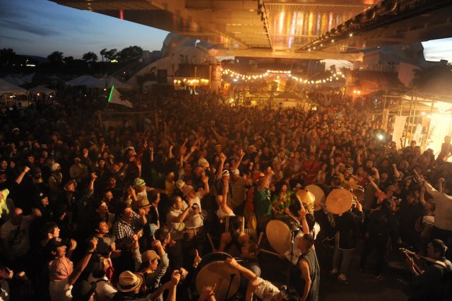 多様性と生命力に満ち満ちた祭「橋の下世界音楽祭 SOUL BEAT ZERO 2017」いよいよ今週末開催。TURTLE ISLANDをはじめ、鎮座、原爆、切腹など出演者多数。日割りも発表。