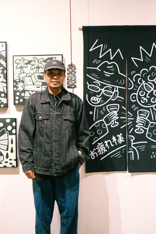 「VANS」とのコラボレーションなどで活躍する、インドネシア・バリ出身のタトゥーアーティスト・ekasudarmaputraによる展示が金山・24PILLARSにて開催中。
