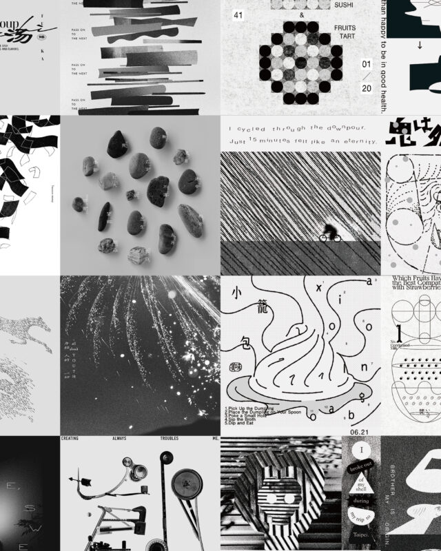 グラフィックデザイナー・尾花大輔、白澤真生による展示が、中村区・EUREKA Gallery&Cafeにて開催中。会期中、夏祭りイベントも！