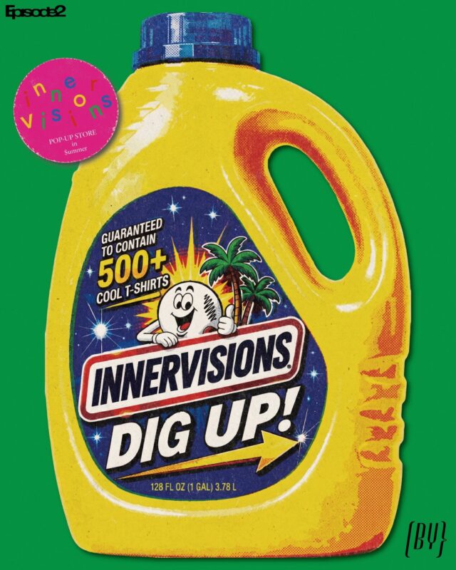 Tシャツ中心に約500枚展開。古着卸業者・EPISODE2による POP UP SHOP「innervisions」が２ヶ月間に渡り今池・（BY｝にOPEN！